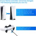 Charging Cable for Sony PS5 Dual Sense Controllers. Xbox Series X/Series S Controller, Long Fast Charging USB Type C Charger Cord Campatible with Sony PS5 Dual Sense Controllers, Switch Lite/Switch - 1 m To 2m. 