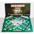 Scrabble Game - Green .  Scrabble board game for kids . Multicolor. Educational toys for kids multicolor. 