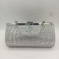 Carmine Silver Golden red Latest Fancy Bridal Wedding Party Crystal Ladies Clutches Clutch for women Ladies Bag Clutch For girls wallet for women wallet for girls Clutches For girls Women Clutches purse for women purse for Girls-Golden Silver Black Red. 