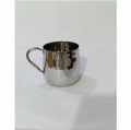 Stainless Steel Tea Mug Handle Mug For Multipurpose Durable Made Silver Color-Basic Kitchen Accessories. 