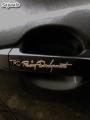 TRD Racing Development Car Door Handle Metal Sticker. 