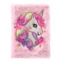 Unicorn Diary - Soft Plush Diaries For Kids - Assorted Designs Notebook. 