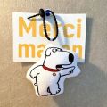 New Interactive Feature Blay Dog Keyring Funny Sound Hamster Voice Making Toy Plush Keychain Gift Item. 