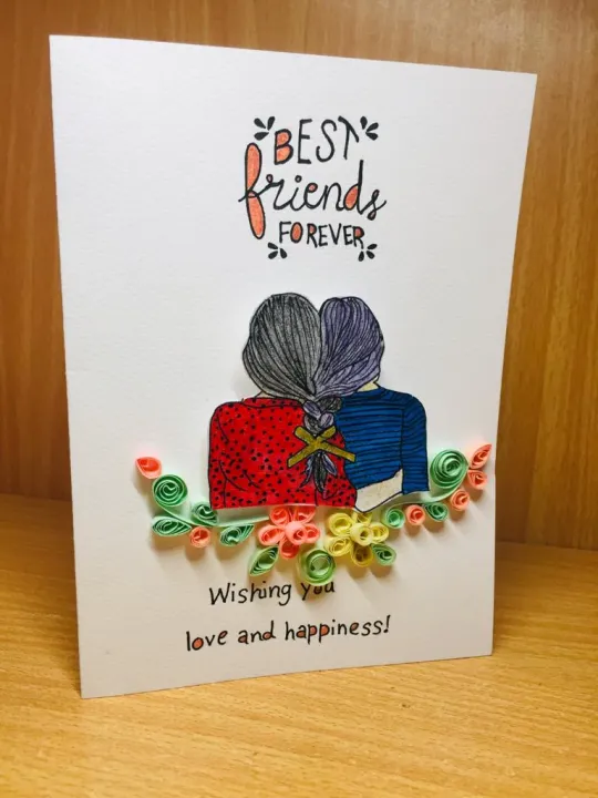 Friendship/Best%20Friends%20Forever%20Customised%20Greeting%20Card%20-%20Image%202