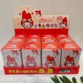 New Cartoon Sanrio Blind Box Cute Kuromi Doll Decoration Melody Handmade Model Children's Day Gift. 