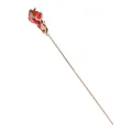 Vintage Chinese Style Hair Stick Women Metal Glaze Hair Fork Hairpin Hair Clip Cologo. 