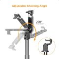 Gritin 4 in 1 Bluetooth Selfie Stick Tripod - Extendable Monopod with Wireless Remote, Adjustable Phone Holder - Compact and Portable Selfie Stick for Photos and Videos. 