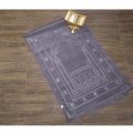 Velvet Foam Janamaz Quilted or Embossed Jai Namaz Prayer Mat Large Size. 