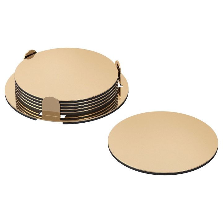 IKEA Coasters with Holder Set of 6 Pcs