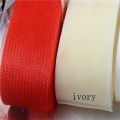 Soft Horsehair Crinoline Clear mesh fabric braid regilin for hats craft Sewing accessories white black red color. 