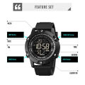 SKMEI Luxury Brand Sports Fashion Stopwatch Countdown Waterproof Wrist Watch For Men & Boys Best For Gift -1762. 