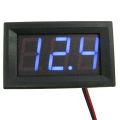 Mini Digital LED Display Voltage Meter Wire Volt Meter DC voltmeter 4 to 30 DC Volts. 