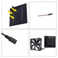 20W 12V Solar Panel Exhaust Fan Air Extractor Ventilator ed Fan. 