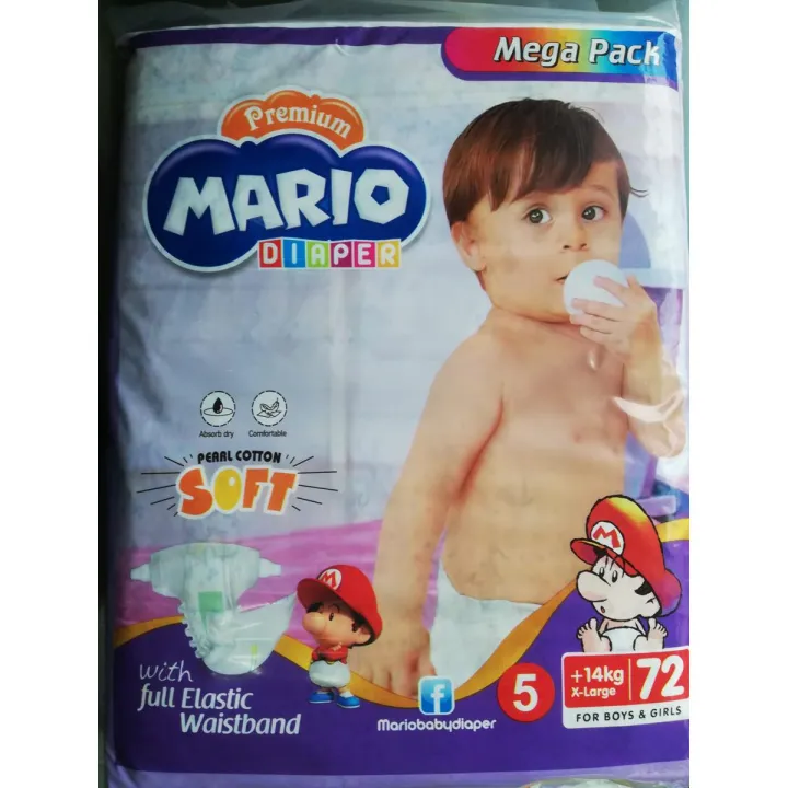 MARIO%20BABY%20DIAPER%20SIZE-5%20XL%20+14KG%20(72%20PCS%20PACK)%20-%20Image%202