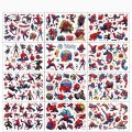 1Pcs Marvel Spiderman Tattoo Stickers Anime Spider-Man Cartoon Tattoo Sticker Kids Birthday Party Gives Gifts Body Art. 