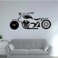 Motor Bike Design Clock, Clock for Boys Room, Clock for Boys, 3D Motor Cycle Clock, Best Clock for Kids Gift, Kids Room Clock, Ride Clock. 