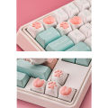 Cute Cat Paw Keycaps For Mechanical Keyboard Cherry MX Switch DIY Custom Key Cap Soft Silicone Keycup Artisan Pink Color-Angelia. 
