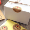 100pcs/lot Cake Box Sealing Label Various Shapes Handmade Diary Stickers Office Supplies For Gifts Girls Lable Stickers. 