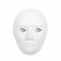 5pcs/pack White Mask DIY Design Blank Full Face Mask For Halloween Decoration Nightclub Kamen Rider Ghost Dance Hip Hop Mask. 