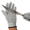 Anti-cut Gloves Safety Cut Proof Stab Resistant Stainless Steel Wire Metal Butcher Cut-Resistant Safety Hiking Gloves Kitchen Tool. 