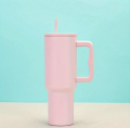Drinkware 40oz Mug Tumbler FlowState Stanley Quencher 1200ML Stanley Cup Stainless Steel Vacuum Insulated Tumbler Ice Coffee Cup - Tumbler mugs. 
