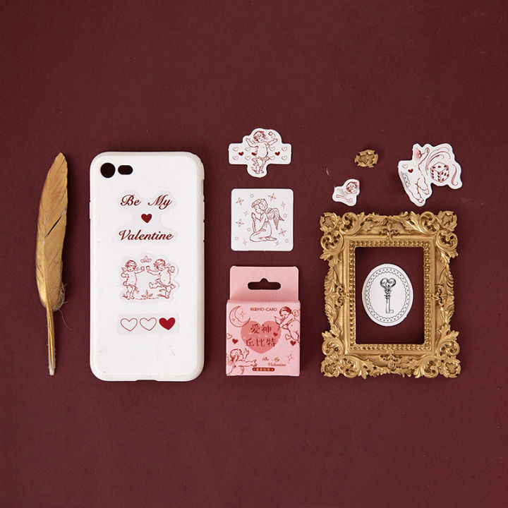 46PCS%20Cupid%20Series%20Aesthetic%20Stickers%20Album%20Diary%20Journal%20Phone%20Decorative%20Scrapbooking%20DIY%20Sticker%20-%20Image%203