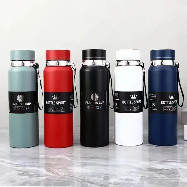 Water Bottle 1000ml Vacuum Water Bottle Thermal Water Bottle