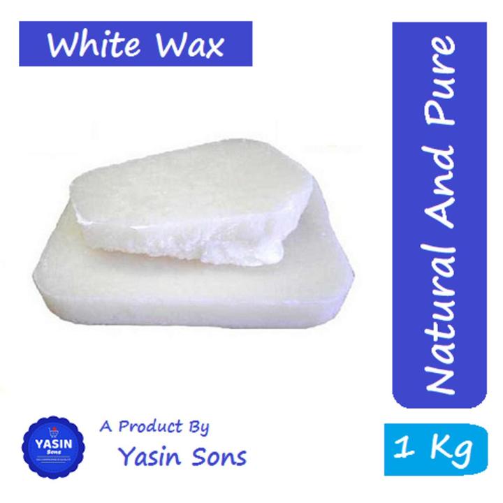 White Wax  Candle Wax  Safaid Moom  1000 Gram