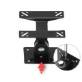 Universal Wall Mount Stand for 15-27inch LCD LED Screen Height Adjustable Monitor Retractable Wall for VESA Tv Bracket. 