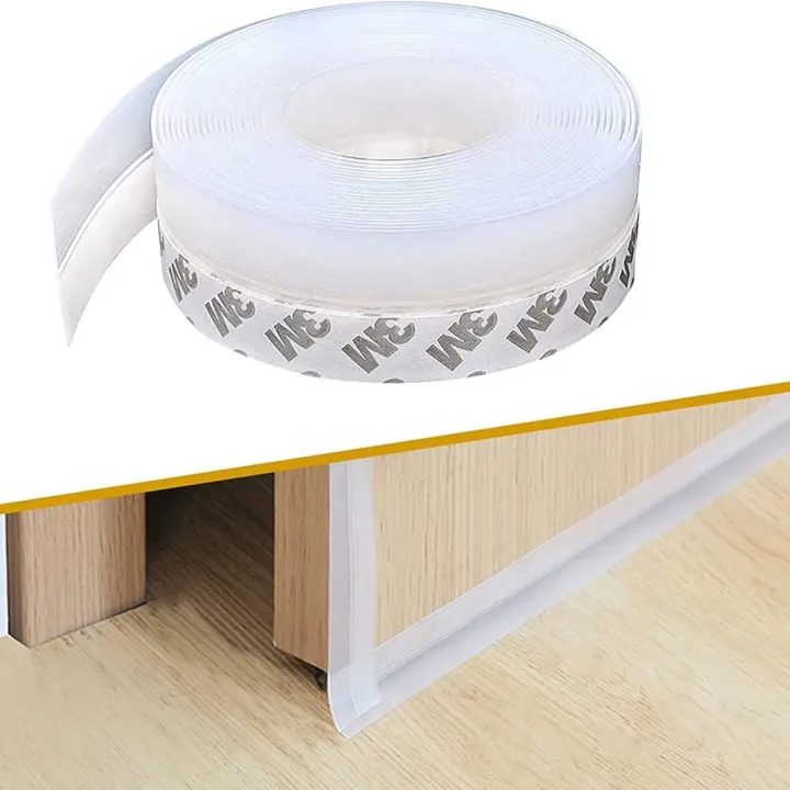HepaMart%205%20Meter%20Tape%20Windproof%20Silicon%20Sealing%20Tape%20%7C%20Door%20Tape%20for%20Gap%20Sealing,%20Waterproof,%20Soundproof%20&%20Insectproof%20Strip%20for%20Windows%20&%20Doors%20%7C%20Self-Adhesive%20Dustproof%20Weather%20Seal%20for%20Home%20Insulation,%20Bathroom%20&%20Sliding%20Door%20Use%20-%20Image%205