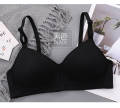 Meiqueling girl's thin section QQ cup underwear female big show small Korean version of the bra for high school students to receive auxiliary breast adjustment. 