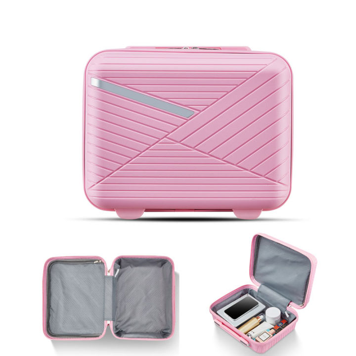 Silver Hard-Shell Beauty Box | Travel Makeup Organizer Case | Stylish V ...