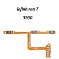 INFINIX NOTE 7 X690 POWER FLEX / POWER RIBBON, Power Switch On Off Volume Button Connector Ribbon for INFINIX.. 