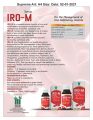IRO-M SYRUP (Iron + Folic Acid & Vitamin B12) 120ml. 
