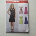 New Look K 6429 Summer Dress Sewing Pattern UnCut Sz US 10 - 22 Uncut. 