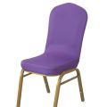 Dining Chair Cover Elastic Chair Cover Hotel Chair Cover Banquet Chair Cover Half Body Arc Chair Back Cover Hotel Seat Stool Cover. 