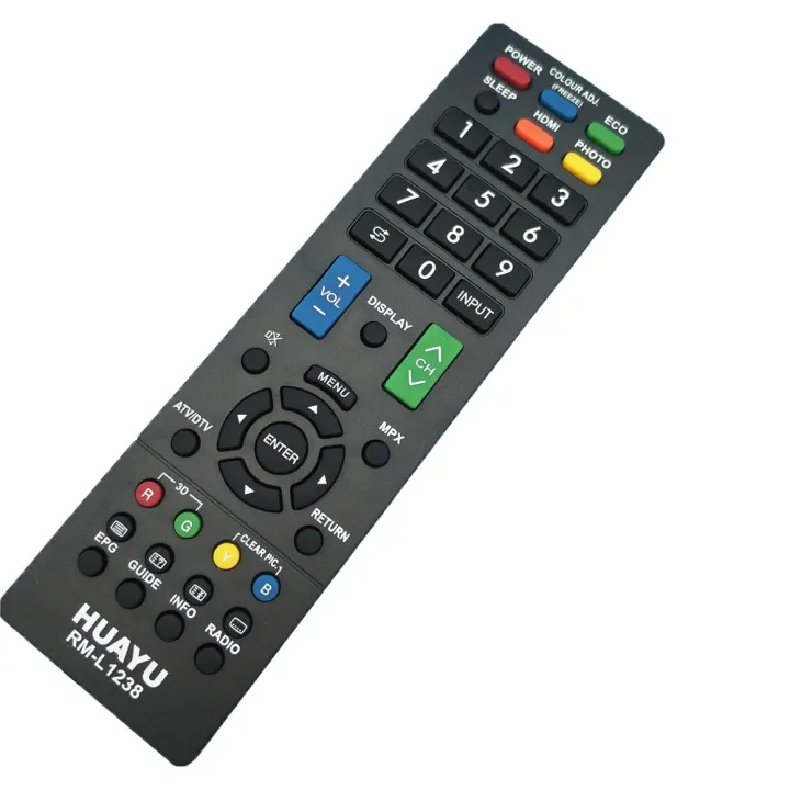 SHARP%20Universal%20Remote%20For%20LED%20&%20LCD%20TV%20Huayu%20RM-L1238%20-%20Image%203