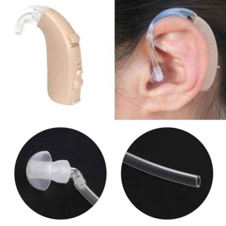 【Top Picks】 3Pc Ear Plug Met 1 Buizen Reound Aho Gehoorapparaat Aid Oordopje Koepel Univerele