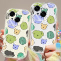 VRQR Candy Bracelet Case for Tecno Spark Go 1 GO 2025 Phone Phone Case Colorful cartoon Dog Wave Edge Shell. 