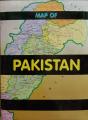 Pakistan Map size 28inch x 40inch. 