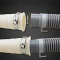 Washing Machine Drain Hose 2-Piece Set, Drainage Pipe Extension Kit Fit All Drain Hose ,with 1 Hose Clamp,1 Meter. 