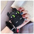 Night Fury Black White Dragon Airpods pro Protective Case for AirPods i12 1 /2. 