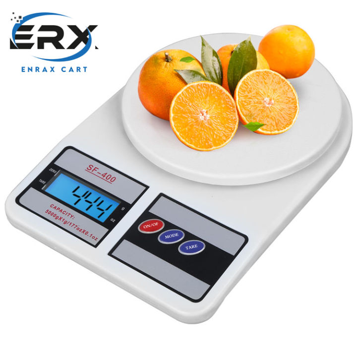 ENRAX CART 10kg Electronic Digital Kitchen Scale Digital Weight Machine Digital Weight Scale Digital Weighing Scale Digital Weighing Machine Digital Mini Scale Small Scale Weight Machine Digital Pocket Scale Table Jewelry Vegetable Fruit Scale