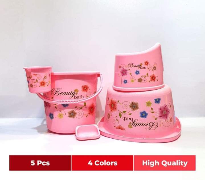 BATH%20ROOM%20SET%205%20PCS%20PLASTIC%20BEAUTY%20BATH%20SET%20-%20Image%204