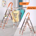 Multi-Usage Aluminium Clothes Drying Rack With Ladder. 