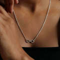 Elegant Infinity Stone Necklace Premium Quality Jewelry Perfect Gift for Women. 