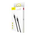 Baseus 3A USB Type C to Type C Cable -  60W Fast Charging high Density Braided Cable - 1m. 