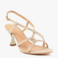 ECS - for Women - Kitten Strap Sandal. 