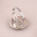 [ New ] Anime Peripheral Accessories   Naruto Open Gemstone Ring   Nine Magatama Cycle   Sharingan   Adjustable. 