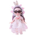 6 inches Doll Toy Exquisite Easy to Care Comfortable Touch 1/8 Big Eyes Doll for Entertainment. 